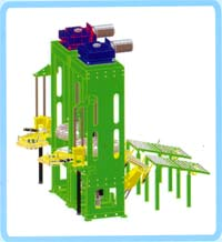 Electric Spiral Tire Shaping Curing Press